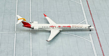 Load image into Gallery viewer, JC Wings 1/400 Iberia Regional (Air Nostrum) Bombardier CRJ-1000ER Visita Vigo EC-MLO
