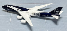 Load image into Gallery viewer, HX Models 1/400 Lufthansa Boeing 747-8 D-ABYN 100th Anniversary
