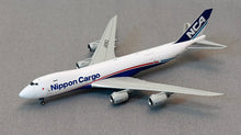 Load image into Gallery viewer, HX Models 1/400 Nippon Cargo Airlines NCA Boeing 747-8F JA15KZ B632102
