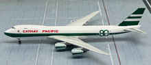 Load image into Gallery viewer, Phoenix Models 1/400 Cathay Pacific Cargo Boeing 747-8F B-LJE 80 years
