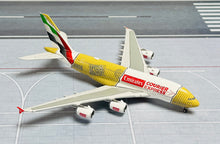 Load image into Gallery viewer, Gemini Jets 1/400 Emirates Courier Express Airbus A380 A6-EET
