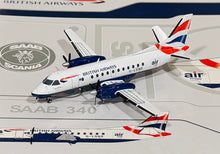 Load image into Gallery viewer, JC Wings 1/200 British Airways Loganair Saab 340B G-LGND
