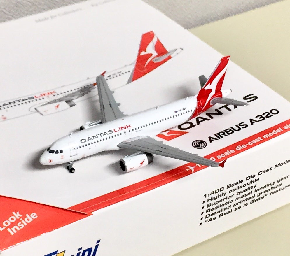 Gemini Jets 1/400 Qantaslink Airbus A320 VH-VQS