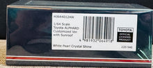 Load image into Gallery viewer, Hobby Japan HJ64 1/64 Toyota Alphard white with sunroof
