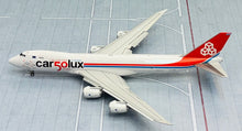 Load image into Gallery viewer, HX Models 1/400 Cargolux Boeing 747-8F LX-VCC Flaps down B632001F

