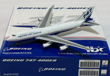 Load image into Gallery viewer, HX Models 1/400 Boeing Company 747-400 House Colour N747ER
