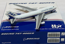 Load image into Gallery viewer, HX Models 1/400 Boeing Company 747-400 House Colour N747ER
