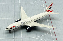Load image into Gallery viewer, NG models 1/400 British AIrways Boeing 777-200ER G-YMMJ 72031
