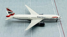 Load image into Gallery viewer, NG models 1/400 British AIrways Boeing 777-200ER G-YMMJ 72031
