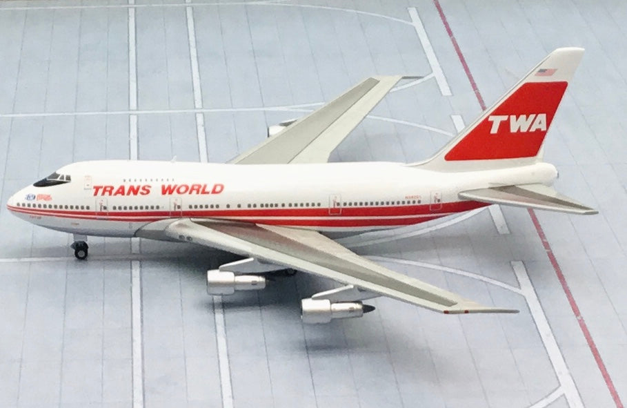 Gemini Jets 1/400 Trans World Airlines TWA Boeing 747SP N58201 – First ...