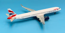 Load image into Gallery viewer, Gemini Jets 1/200 British Airways Airbus A321neo G-NEOR
