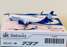Load image into Gallery viewer, JC Wings 1/400 Belavia Belarusian Airlines Boeing 737 Max 8 EW-546PA
