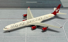 Load image into Gallery viewer, YY Wings 1/400 Virgin Atlantic Airbus A340-600 G-VNAP
