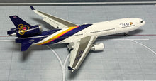 Load image into Gallery viewer, YY Wings 1/400 Thai Airways McDonell Douglas MD-11 HS-TMD flaps down
