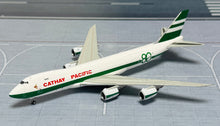 Load image into Gallery viewer, YY Wings 1/400 Cathay Pacific Boeing 747-8F B-LJE 80th Anniversary Retro

