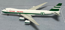 Load image into Gallery viewer, YY Wings 1/400 Cathay Pacific Boeing 747-8F B-LJE 80th Anniversary Retro
