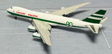Load image into Gallery viewer, YY Wings 1/400 Cathay Pacific Boeing 747-8F B-LJE 80th Anniversary Retro flaps down

