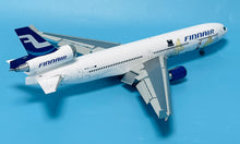 Load image into Gallery viewer, SQ Wings 1/200 Finnair McDonnell Douglas MD-11 OH-LGF Moonins Flaps Down L2235FD
