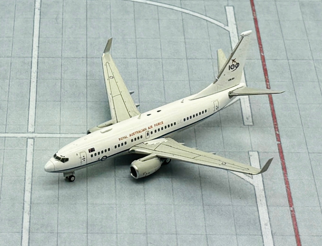 Gemini Jets 1/400 Royal Australian Air Force Boeing 737-700BBJ A36-001 “RAAF 100 Years”  GMRAA135