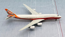 Load image into Gallery viewer, JC Wings 1/400 Boeing Company House Colour 747-8i Sunrise N6067E
