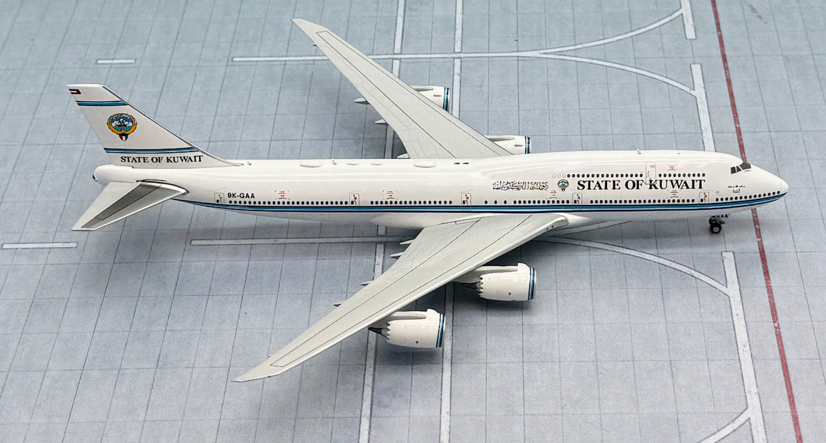 JC Wings 1/400 Kuwait Government Boeing 747-8(BBJ) 9K-GAA LH4347 ...