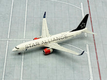 Load image into Gallery viewer, JC Wings 1/400 SAS Scandinavian Airlines Boeing 737-800 Star Alliance LN-RRE
