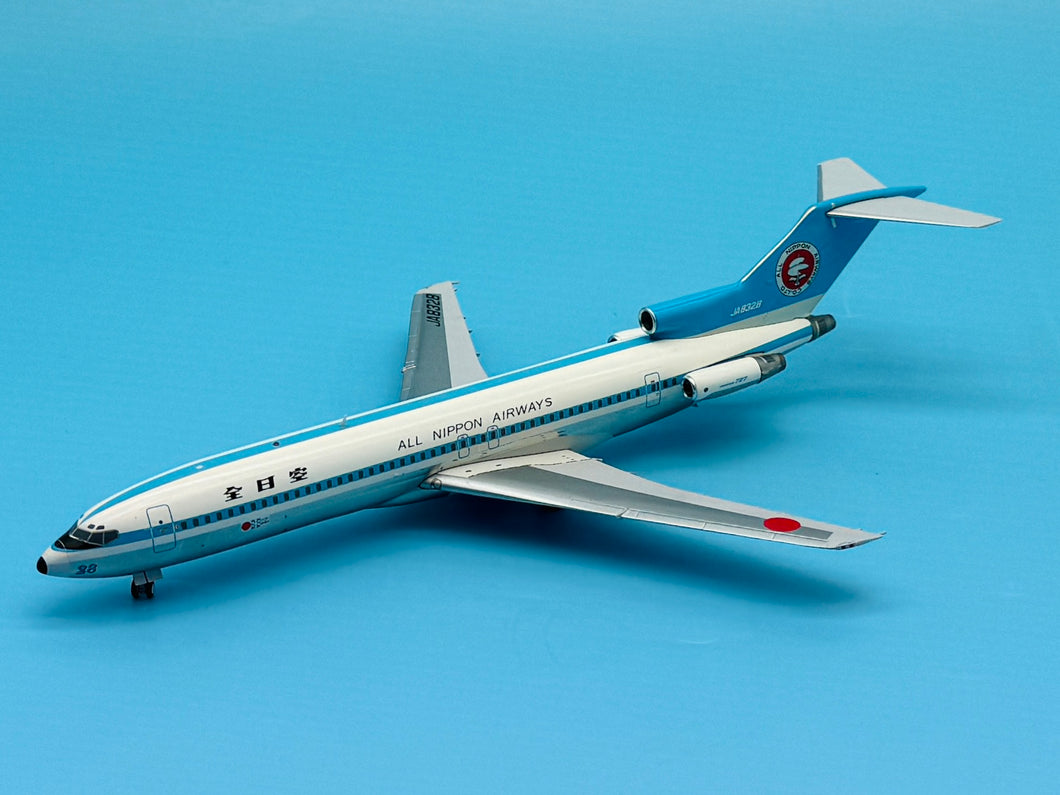 JC Wings 1/200 ANA All Nippon Airways Boeing 727-200 Sapporo 72 Polished JA8328