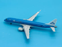 Load image into Gallery viewer, JC Wings 1/200 KLM Royal Dutch Airlines Cityhopper Embraer 190-100STD Progress Pride Stickers PH-EZG
