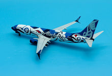 Load image into Gallery viewer, NG models 1/200 Alaska Airlines Boeing 737-800 N559AS Salmon People 08001
