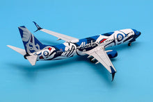Load image into Gallery viewer, NG models 1/200 Alaska Airlines Boeing 737-800 N559AS Salmon People 08001
