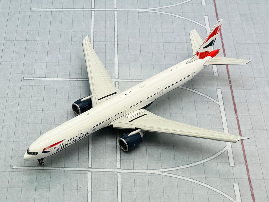 Gemini Jets 1/400 British Airways Boeing 777-300ER G-STBH flaps down