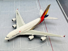 Load image into Gallery viewer, JC Wings 1/400 Asiana Airlines Airbus A380 HL7641
