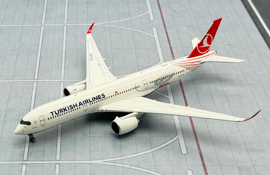 JC Wings 1/400 Turkish Airlines Airbus A350-900XWB 400th aircraft TC-LGH