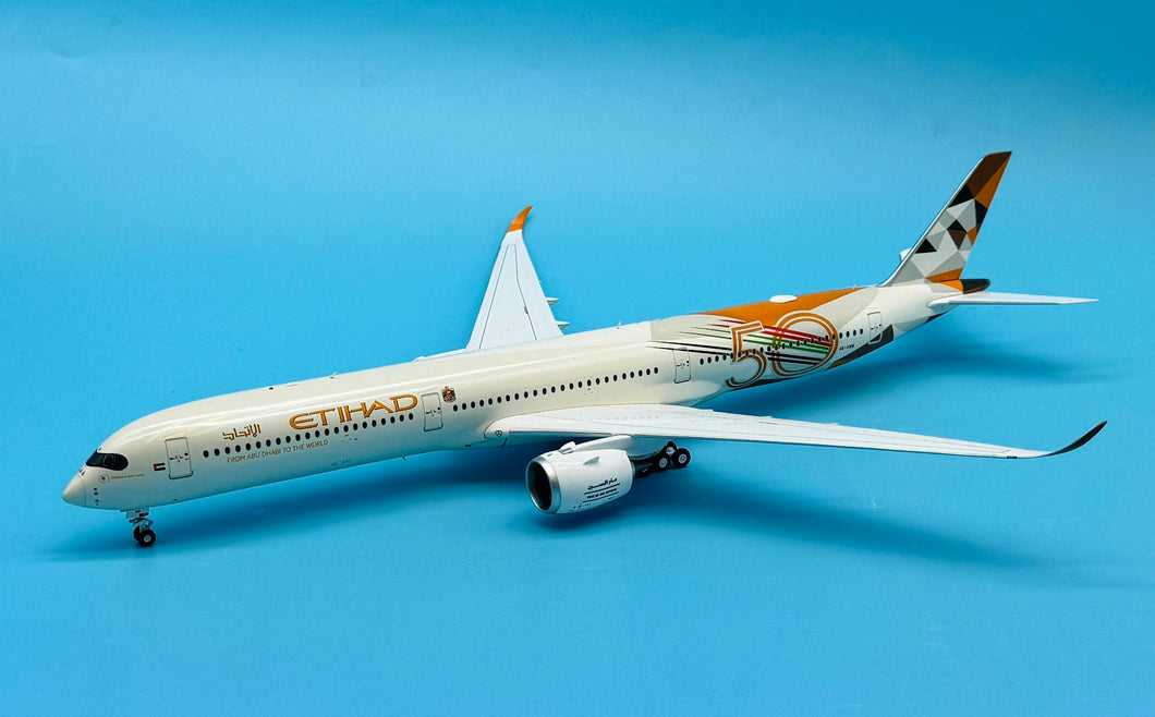JC Wings 1/200 Etihad Airways Airbus A350-1000 50 years A6-WXB