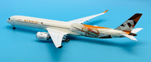 Load image into Gallery viewer, JC Wings 1/200 Etihad Airways Airbus A350-1000 50 years A6-WXB
