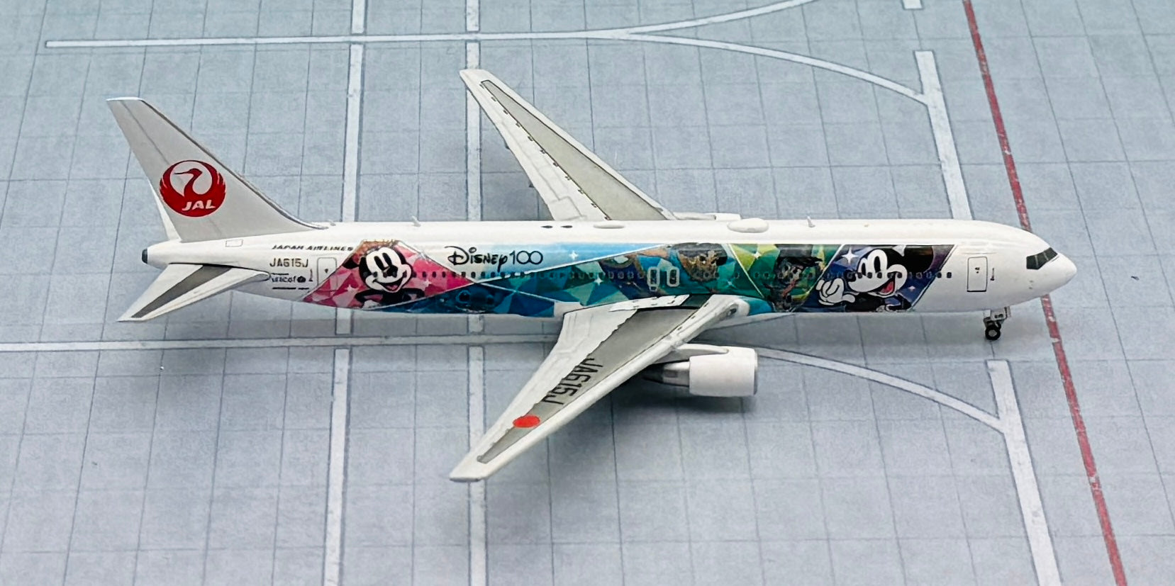 JC Wings JAL B767-300 JA615J 1:400 日本航空 JAL Japan Airlines Boeing 767-300ER / JA614J / 