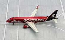 Load image into Gallery viewer, Gemini Jets 1/400 Alaska Airlines Embraer ERJ-175 N661QX Washing State University
