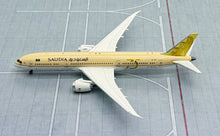 Load image into Gallery viewer, JC Wings 1/400 Saudi Arabian Airlines Boeing 787-9 75th Year HZ-ARE
