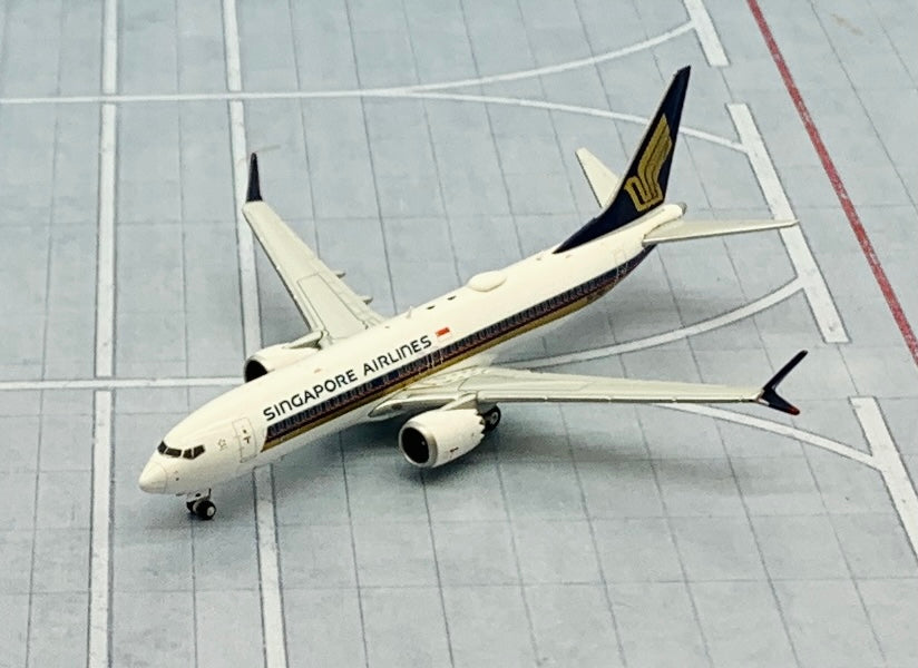 JC Wings 1/400 Singapore Airlines Boeing 737-8 max 9V-MBA EW438M005