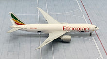 Load image into Gallery viewer, JC Wings 1/400 Ethiopian Cargo Boeing 777-200F ET-AWE Interactive Series
