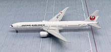 Load image into Gallery viewer, JC Wings 1/400 Japan Airlines Boeing 777-300ER Last Flight JA731J flaps down
