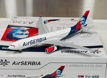 Load image into Gallery viewer, JC Wings 1/200 Air Serbia Airbus A330-200 YU-ARB
