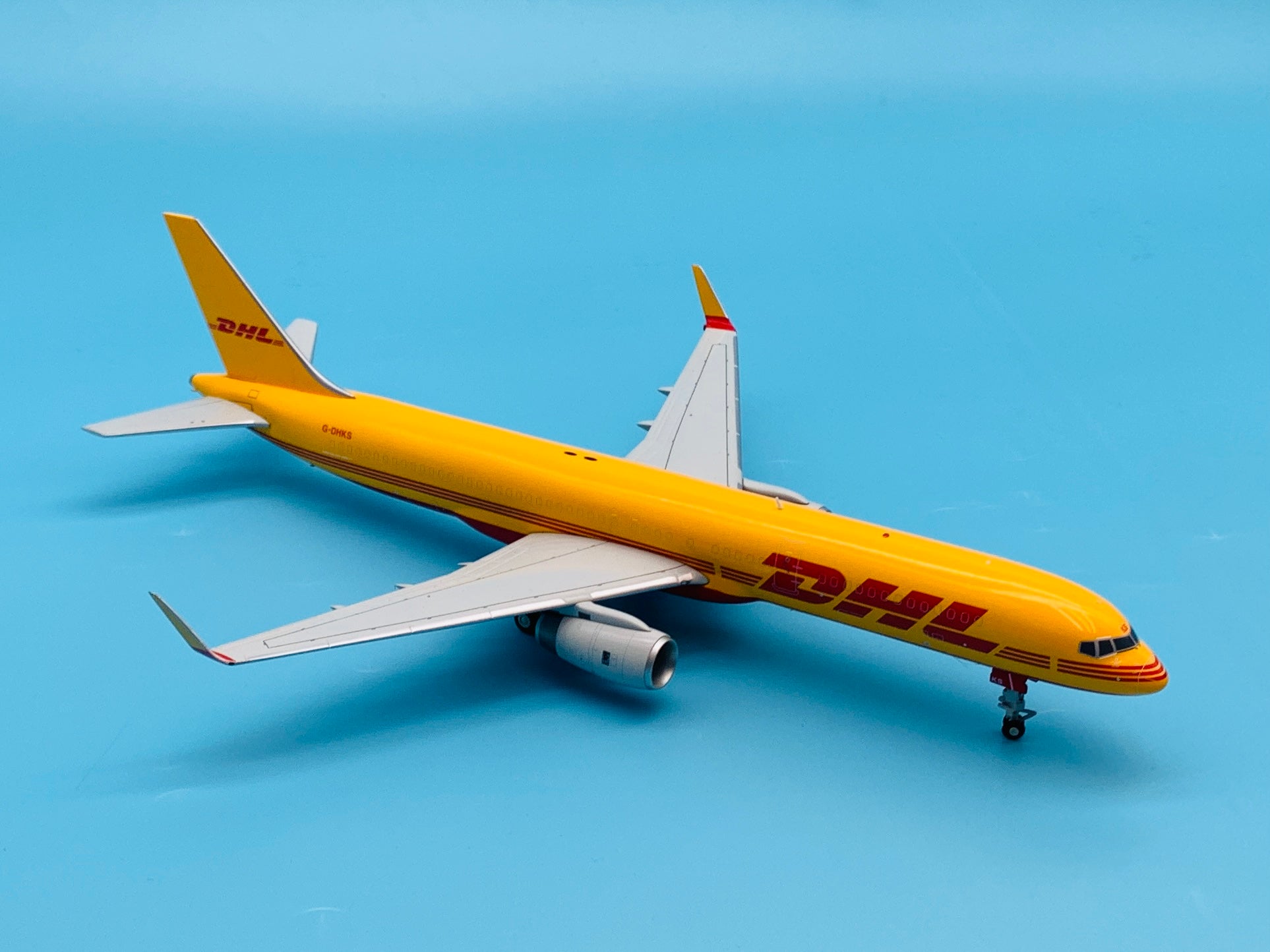 民間航空機 Jcwings DHL 757-200F G-DHKS 1/200 - 民間航空機