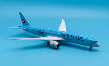 Load image into Gallery viewer, JC Wings 1/200 Korean Air Boeing 787-9 HL8081 Beyond 50 years of Excellence EW2789003
