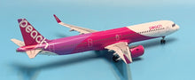 Load image into Gallery viewer, JC Wings 1/200 Peach Aviation Airbus A321neo JA901P
