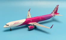 Load image into Gallery viewer, JC Wings 1/200 Peach Aviation Airbus A321neo JA901P
