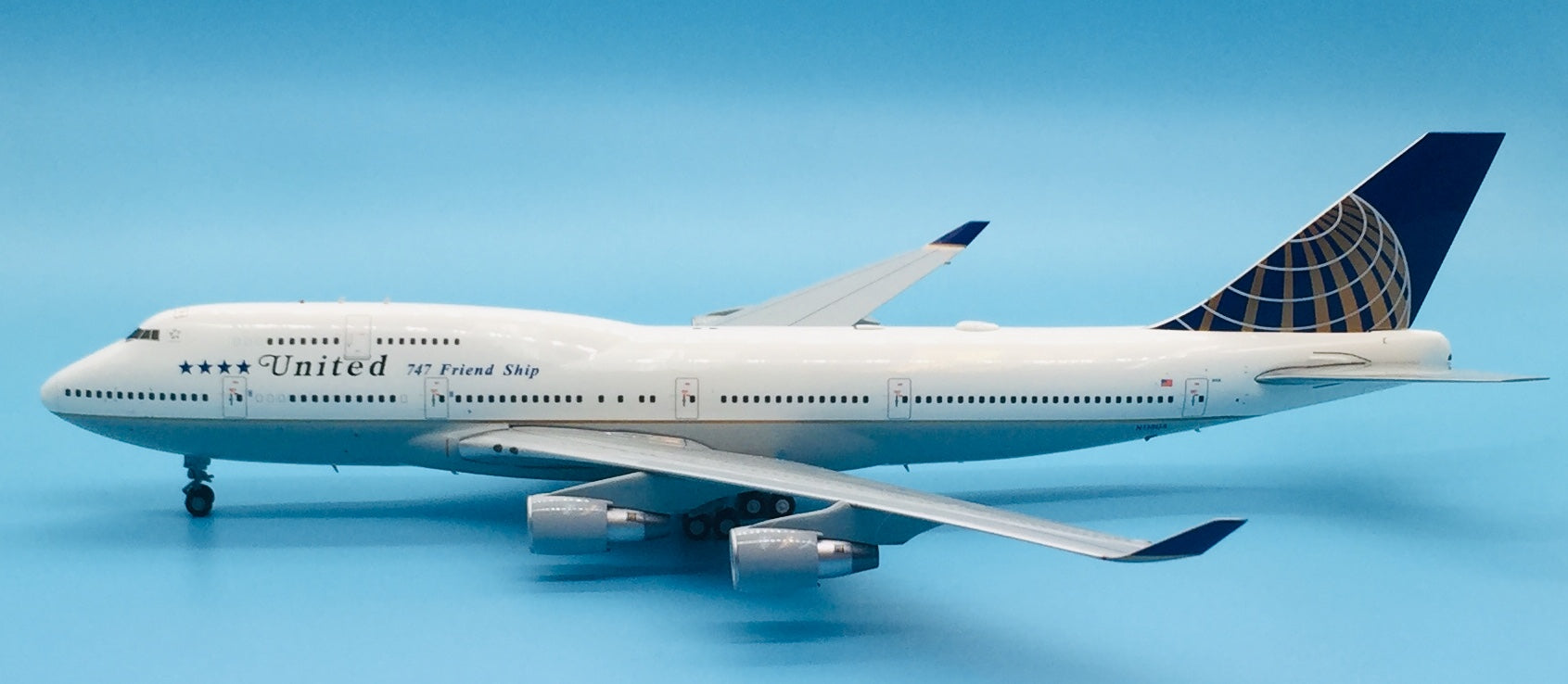 JC Wings 1/200 United Airlines Boeing 747-400 N118UA Farewell to the Queen  XX2203