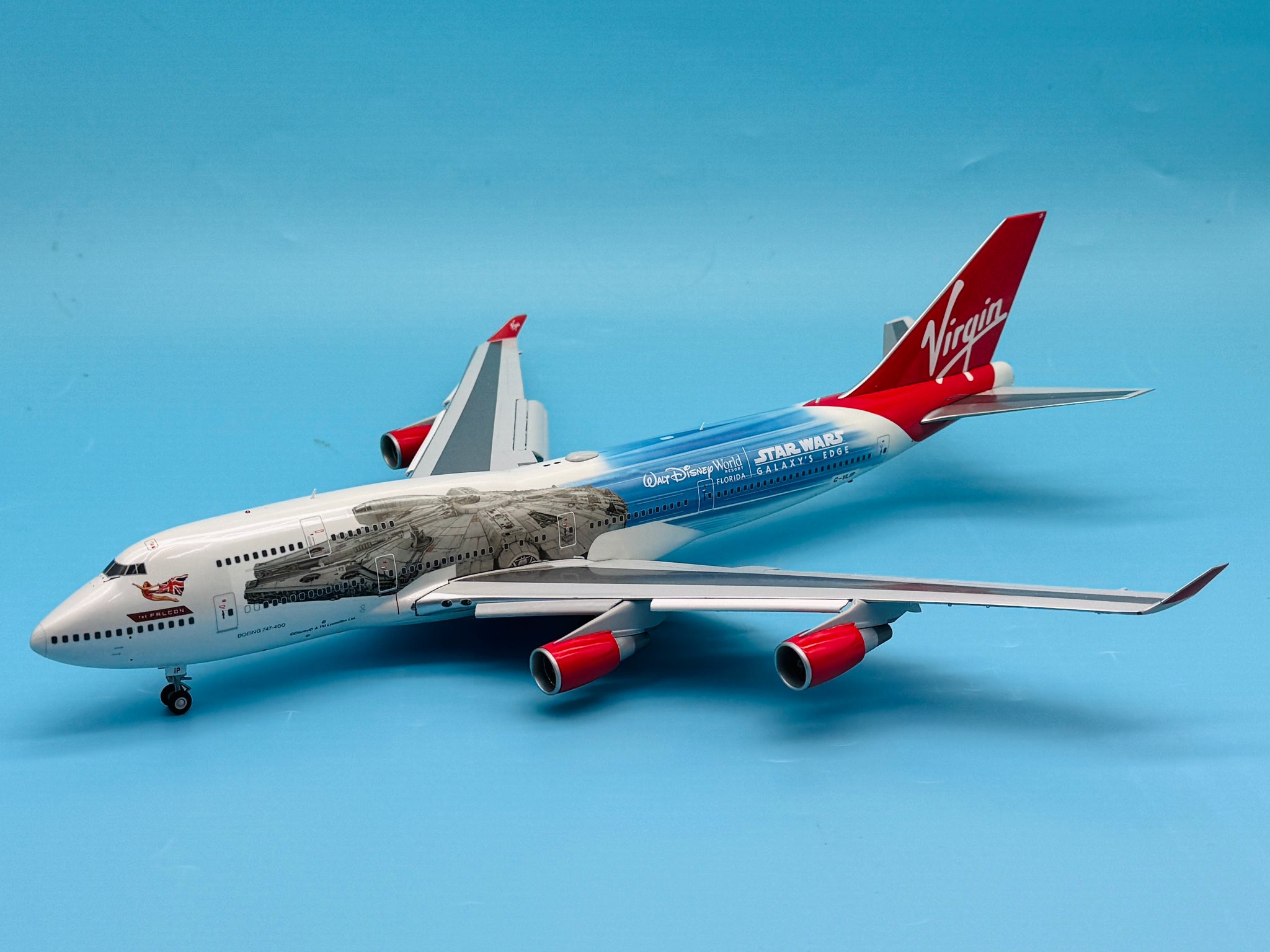 JC Wings 1/200 Virgin Atlantic Boeing 747-400 G-VLIP Star Wars
