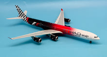 Load image into Gallery viewer, JC Wings 1/200 Etihad Airways Airbus A340-600 Formula 1 A6-EHJ 2011
