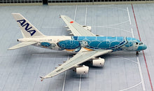 Load image into Gallery viewer, JC Wings 1/400 ANA All Nippon Airways Airbus A380 Flying Honu - Lani Livery JA381A
